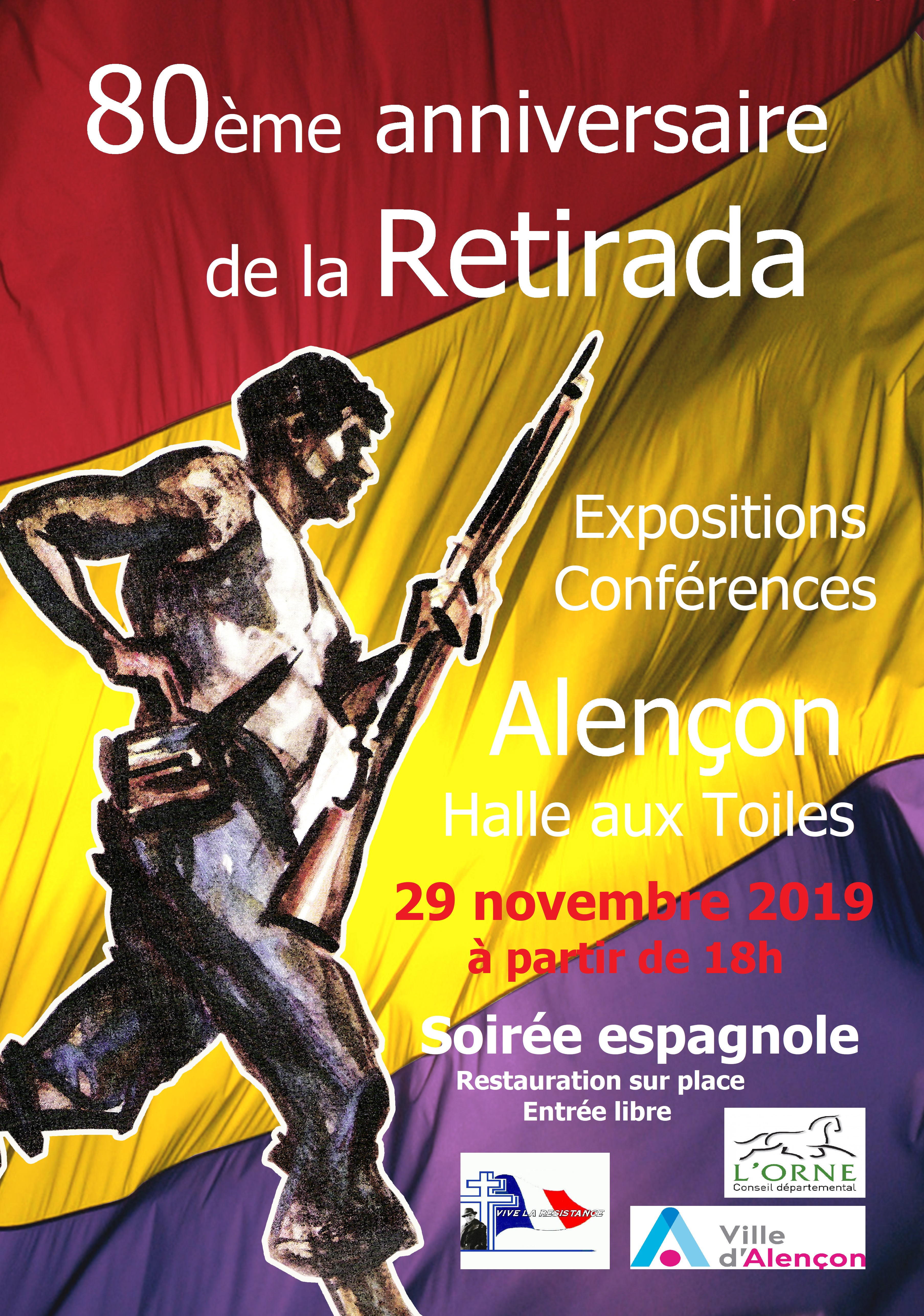 Affiche Retirada Alençon 2019