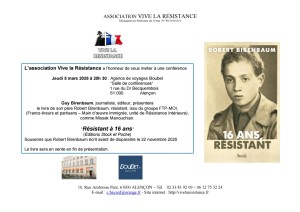 Guy Birenbaum invitation conférence